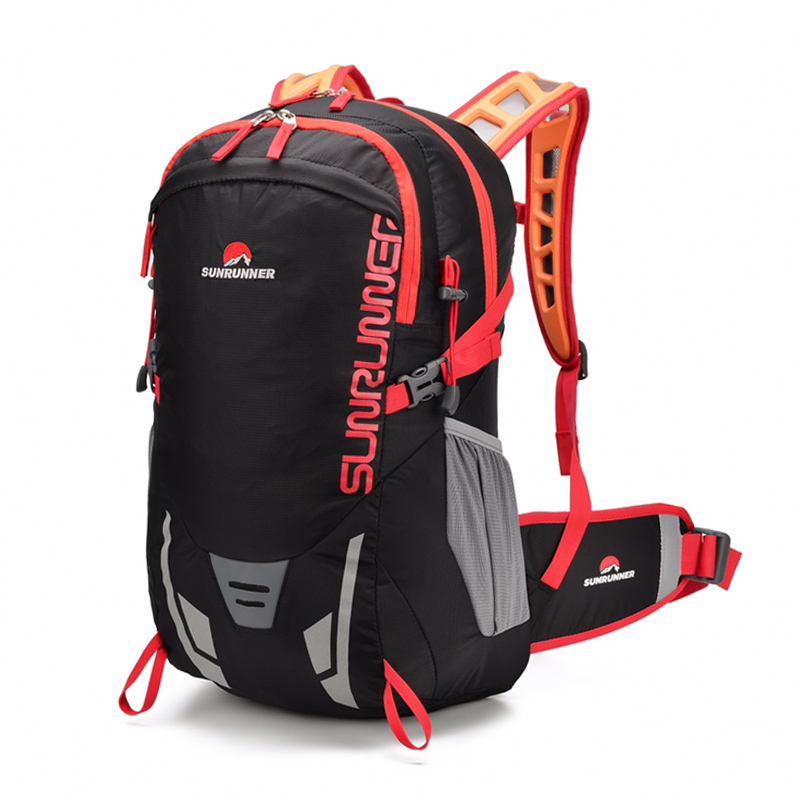 Cycling Gear Travel Bag - Mochila de senderismo de 35L, gran