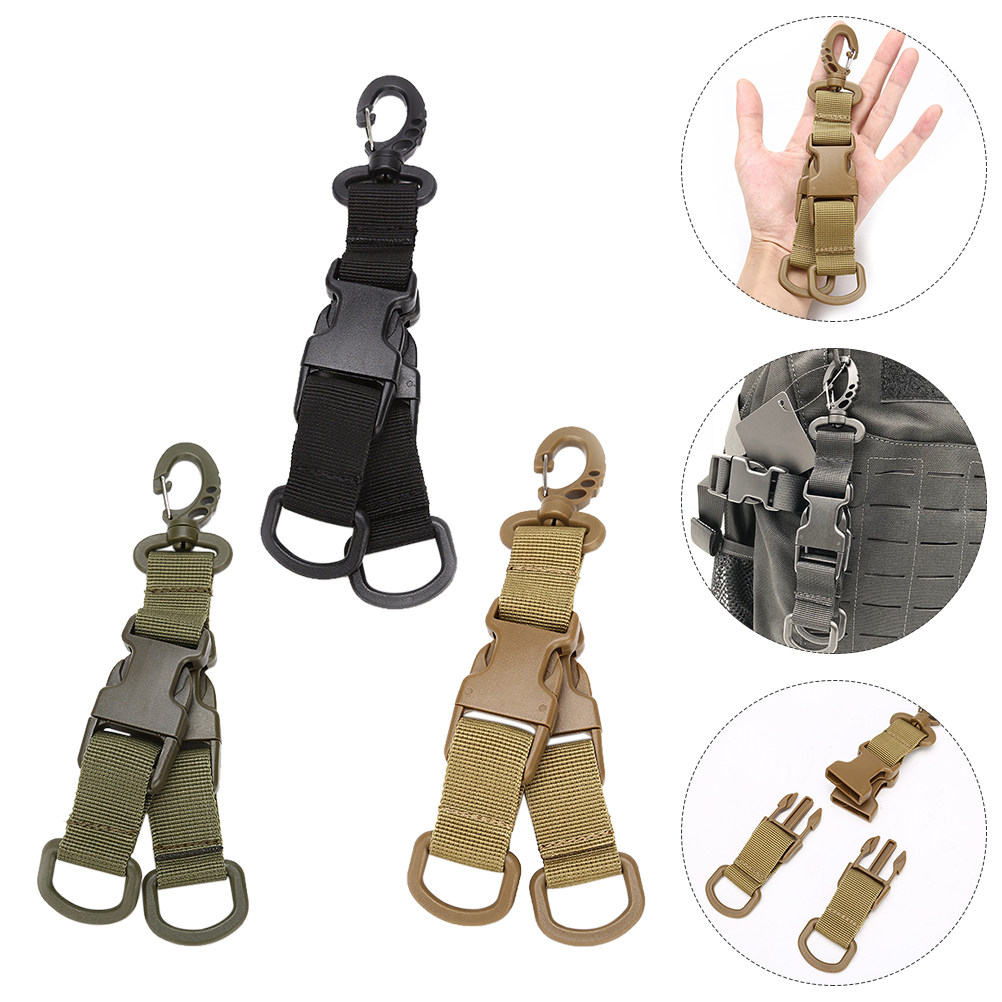 Cycling Gear Backpack - 3 piezas de hebilla giratoria de