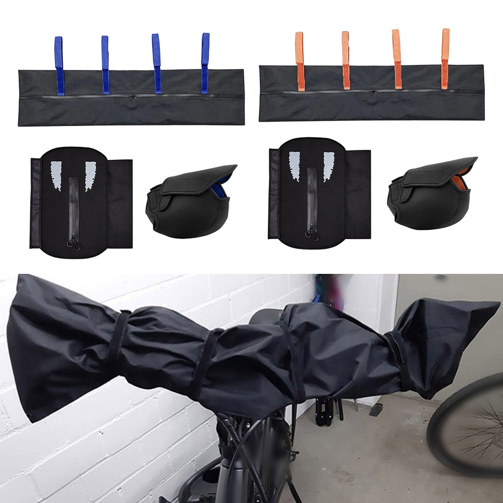 Cycling Gear For Commuting - Juego de cubiertas reflectantes para bicicleta