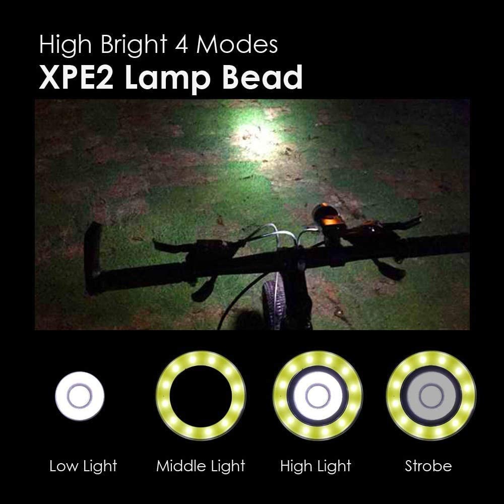Cycling Gear For Commuting - Juego de Luces LED Recargables e