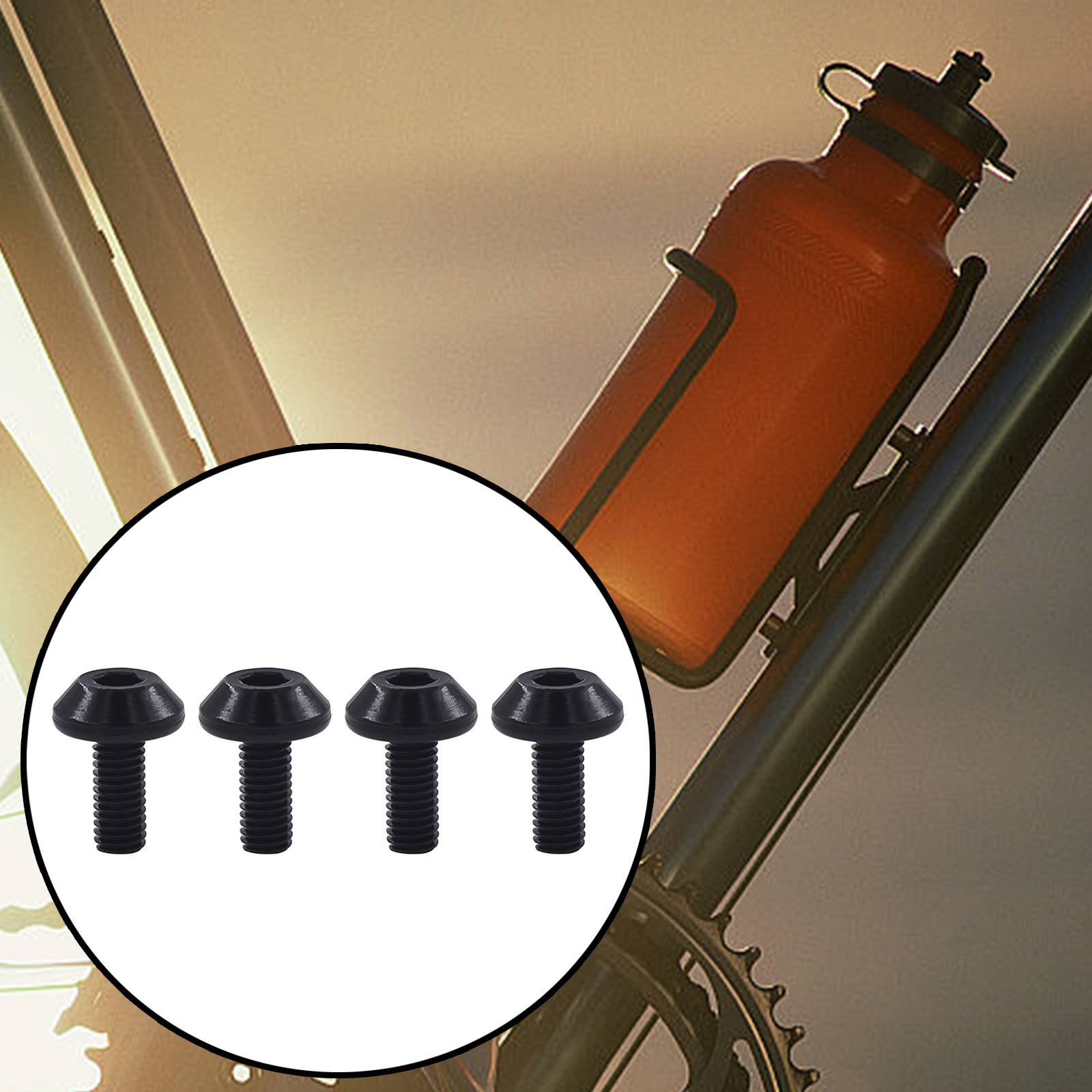 Xc Mtb Gear - Perno de soporte para botella de