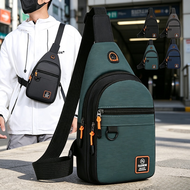 Cycling Gear Travel Bag - Bolsa de pecho deportiva impermeable para