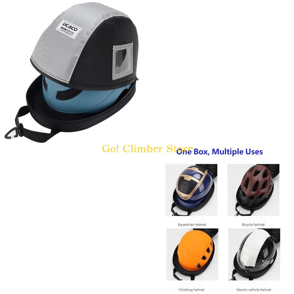 Cycling Gear Travel Bag - Bolsa transporte acolchada para casco Q84C,