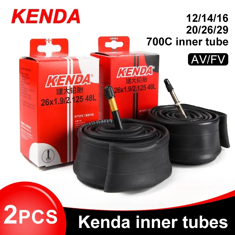 2 uds KENDA tubo interior de b - Cycling Gear Parts reseña y precio
