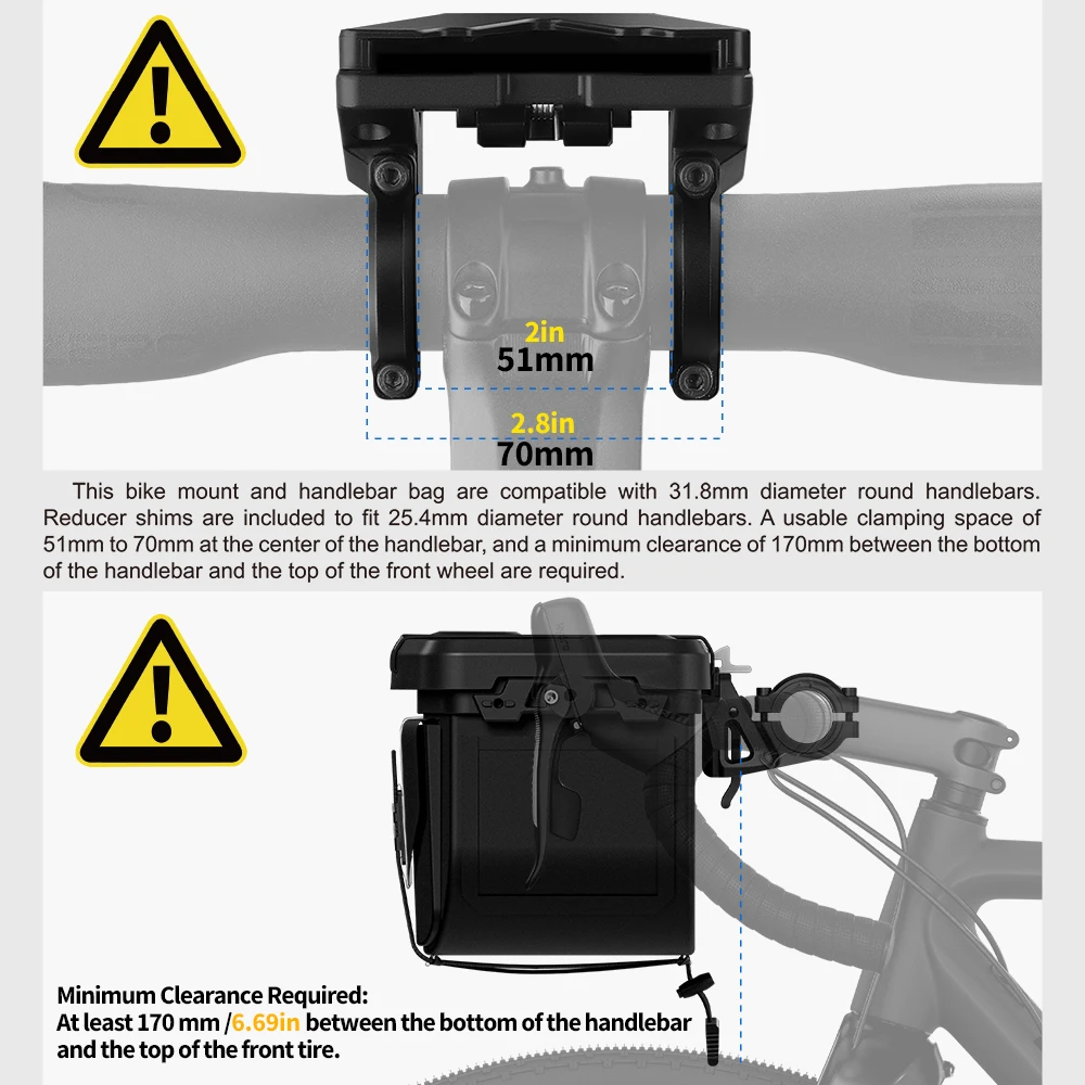 Bolsa Frontal para Manillar de - Cycling Gear Backpack reseña y precio