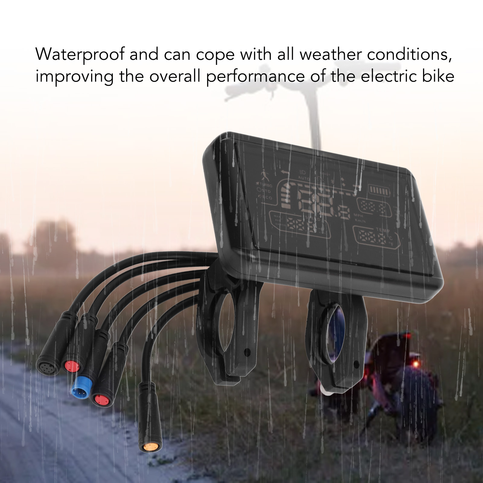 Panel de bicicleta eléctrica I - Cycling Gear Display reseña y precio