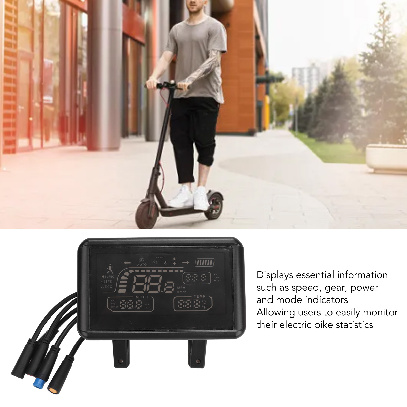 Panel de bicicleta eléctrica I - Cycling Gear Display reseña y precio