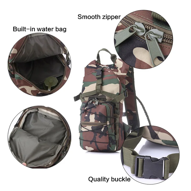 Mochila Molle de 15L para depo - Cycling Gear Travel Bag reseña y precio