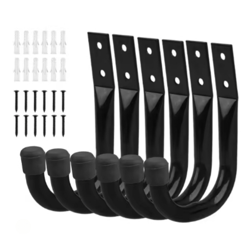 6 unids/set ganchos de montaje - Cycling Gear Wall Storage reseña y precio