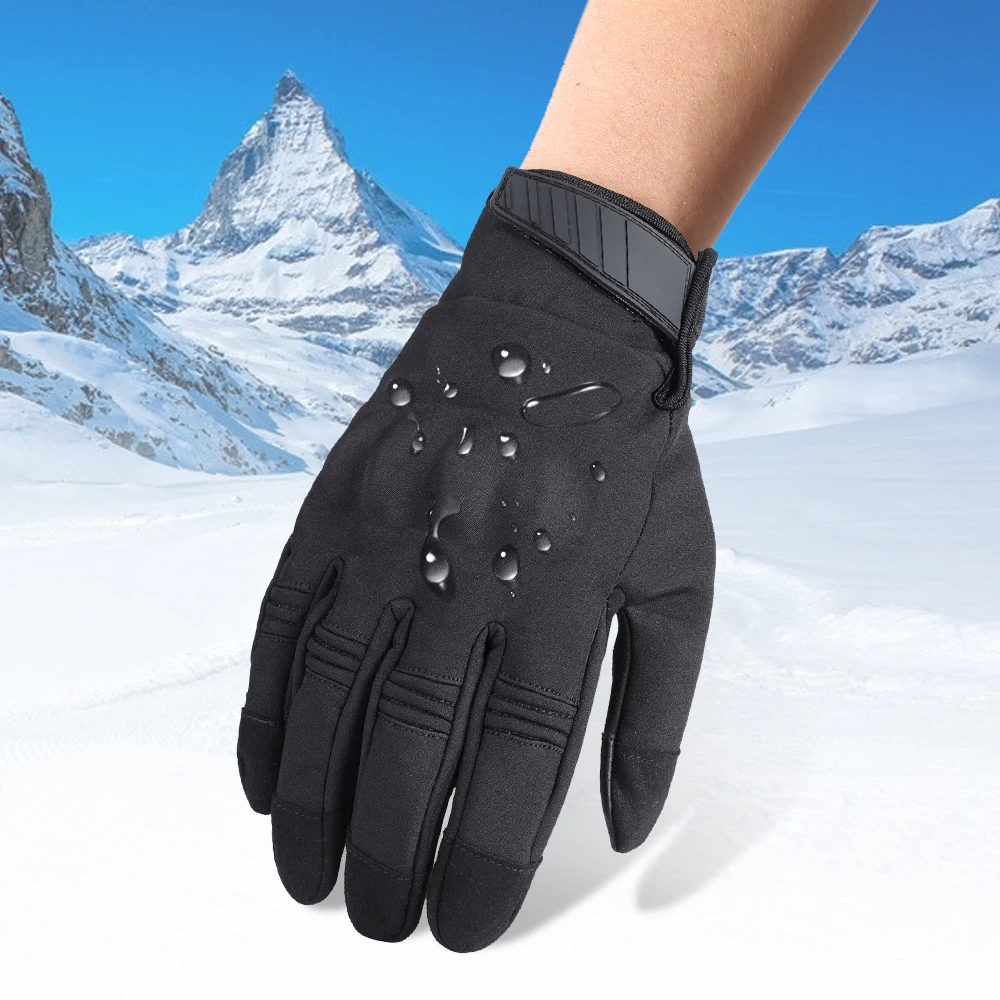 Guantes cálidos de invierno pa - Cycling Gear Display reseña y precio