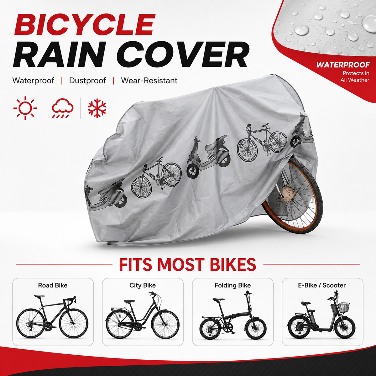 PINMOAP - Funda impermeable un - Cycling Gear Travel Bag reseña y precio