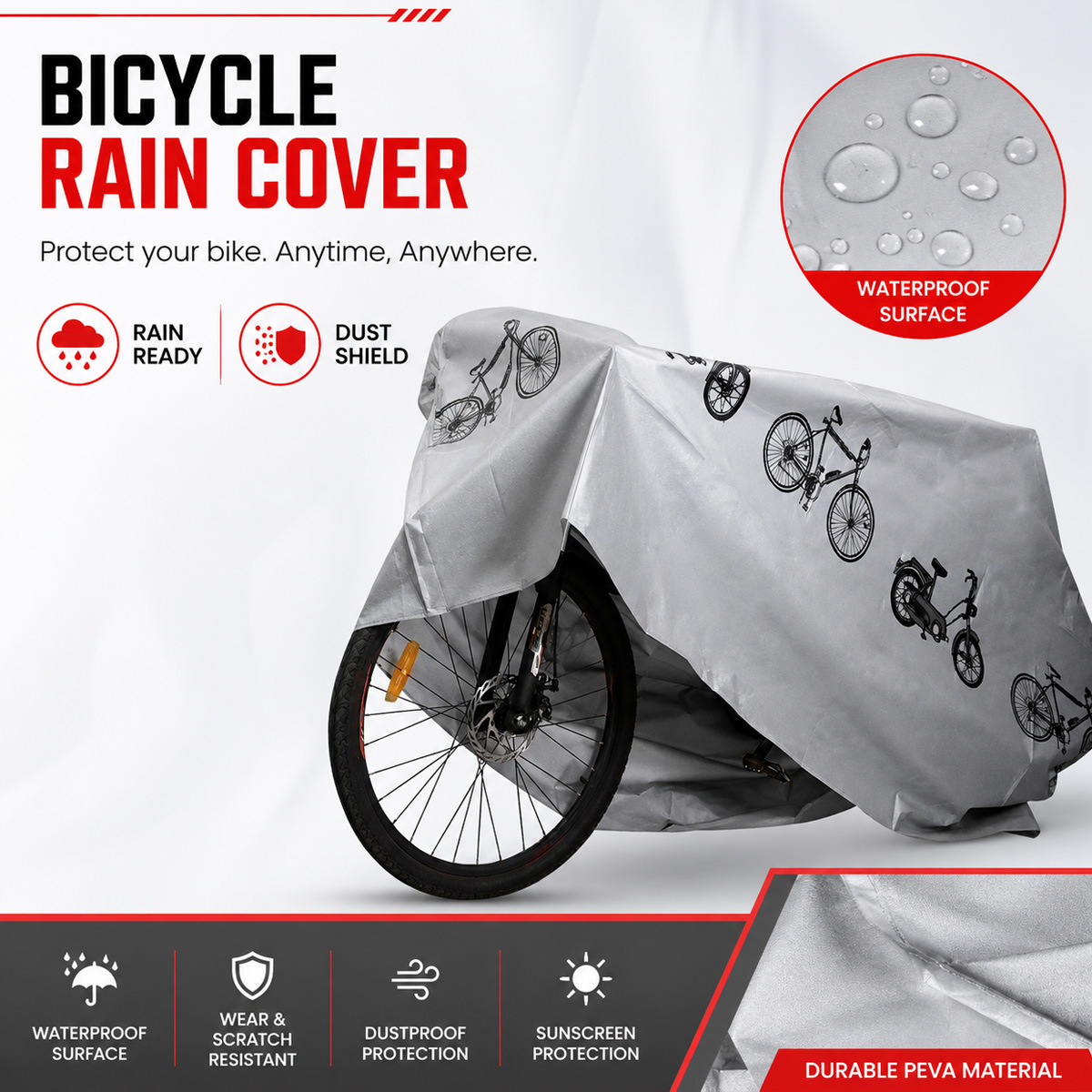 PINMOAP - Funda impermeable un - Cycling Gear Travel Bag reseña y precio