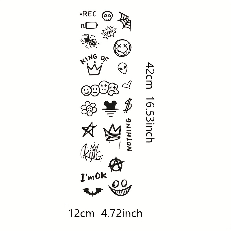 1 set de pegatinas de grafiti  - Cycling Gear Travel Bag reseña y precio
