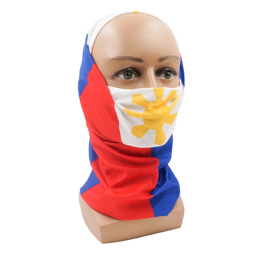 Bandana estampada con banderas - Philippines Cycling Gear reseña y precio