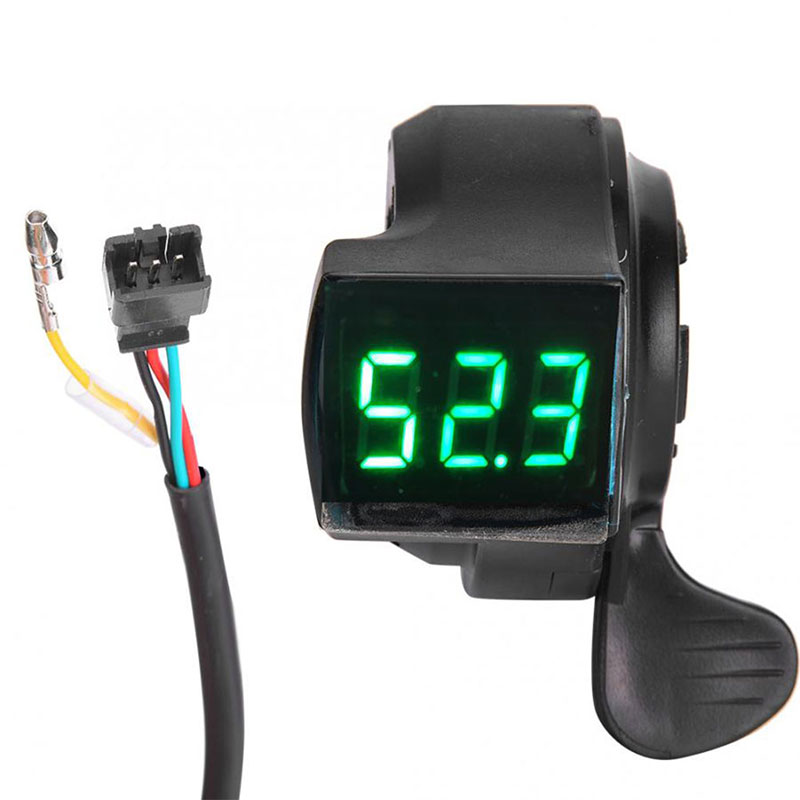 Acelerador de pulgar para bici - Cycling Gear Display reseña y precio