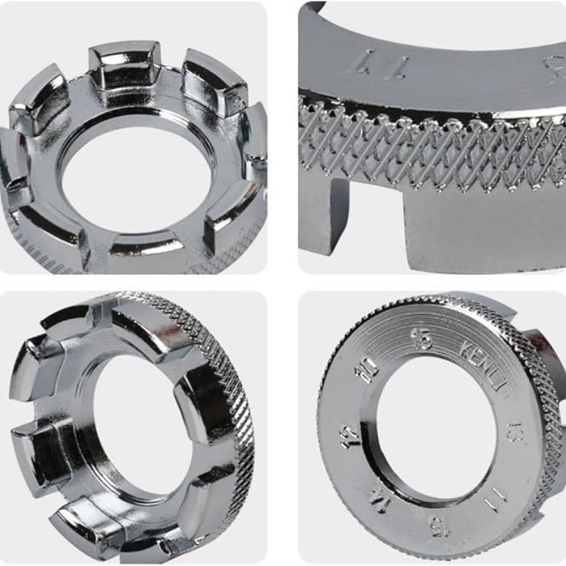 Llave de 8 muescas de acero al - Cycling Gear And Accessories reseña y precio
